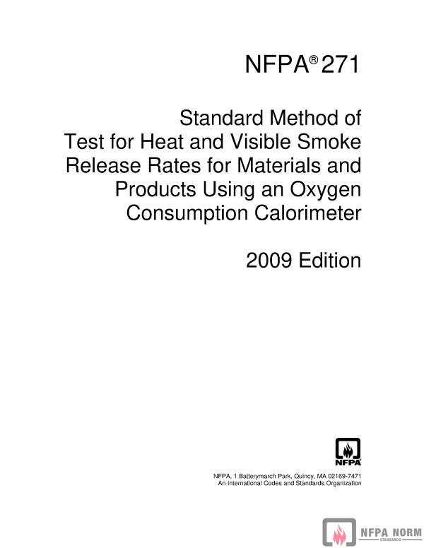NFPA 271 PDF NFPA 271 PDF